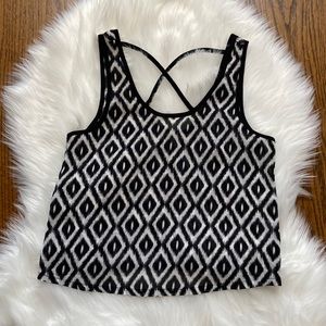 Adorable Chloe K cross cross back tank